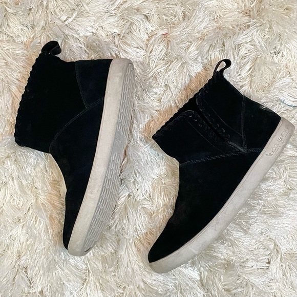 Koolaburra By UGG•Woven Trim•Black•Size 8 - Picture 1 of 8